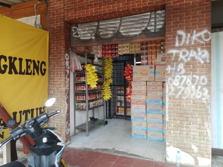 Lokasi toko yang menjual obat keras tramadol di Kota Bekasi, Jawa Barat (Foto. Dok: RH/Mitrapolri.com)