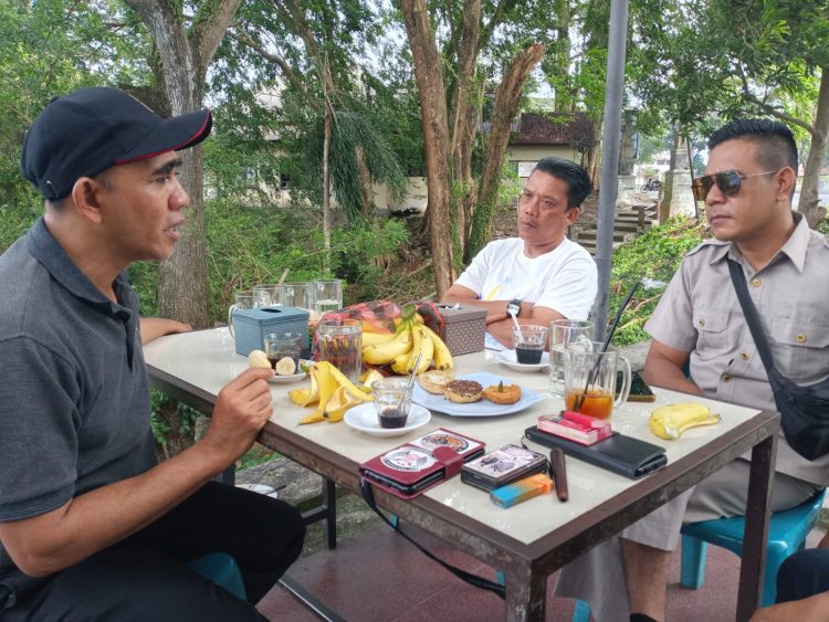 Badan Pengusahaan Kawasan Sabang (BPKS) Deputi Umum Fajran Zain, dalam agenda silaturrahmi bertajuk Coffee Morning bersama pimpinan Media Berita Kota Sabang. Jumat (01/08/25).