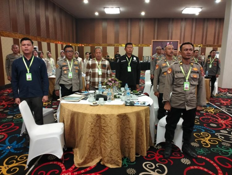 Polresta Palangka Raya turut menghadiri kegiatan Musyawarah Perencanaan Pembangunan (Musrenbang) Polda Kalimantan Tengah Tahun 2025 yang digelar di Ruang Aula Tulip Hotel Aurila, Jalan Adonis Samad No. 232, Kota Palangka Raya, Selasa (5/8/2025).