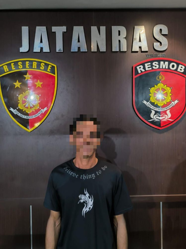 Tim berhasil menemukan barang bukti dan mengamankan terduga pelaku berinisial Bd (44), warga Jalan Tjilik Riwut Km. 7,8.