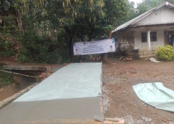 Lokasi Kick Off Dana Bantuan Keuangan  Infrastruktur Desa Tahun Anggaran 2025. (Foto. Dok: RH/Mitrapolri.com)