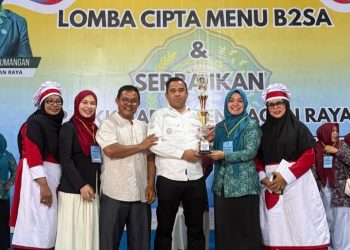 Tim Penggerak PKK kecamatan Seunagan Timur meraih Juara 1 lomba cipta menu B2SA dan serba ikan tingkat kabupaten Nagan Raya yang di selenggarakan oleh TP PKK kabupaten Nagan Raya di Gedung serbaguna alun alun Suka makmue pada Rabu (13/08/25).