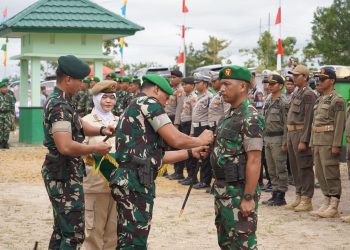 Satuan Komando Distrik Militer 1018/Gunung Mas telah diresmikan oleh Danrem 102/Panju Panjung Brigjen TNI Wimoko, S.E., M.Si., yang secara langsung hadir di Makodim 1018/Gunung Mas, bertempat di jalan Brigjen Katamso, Kuala Kurun, Kabupaten Gunung Mas. Peresmian tersebut berlangsung aman dan lancar pada Selasa (19/08/2025).