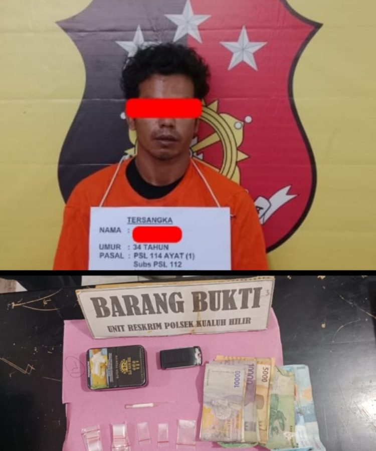 Pada hari Senin 18 Agustus 2025 sekira pukul 21.30 WIB, tim melakukan penangkapan dan penggeledahan terhadap seorang pria berinisial AT (34), warga Kecamatan Kualuh Hilir, yang kedapatan memiliki dan menguasai narkotika jenis sabu.