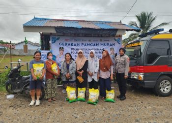 Kedua instansi ini menggelar kegiatan Gerakan Pangan Murah Polri untuk Masyarakat, yang dilaksanakan di Jalan Hiu Putih XIII, Kota Palangka Raya, Rabu (20/8/2025).