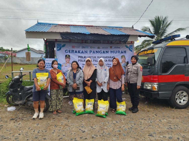 Kedua instansi ini menggelar kegiatan Gerakan Pangan Murah Polri untuk Masyarakat, yang dilaksanakan di Jalan Hiu Putih XIII, Kota Palangka Raya, Rabu (20/8/2025).