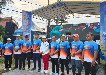 Kegiatan yang dipusatkan di halaman Kantor BNNP Kalteng, Jalan Tangkasiang No. 12, Kecamatan Jekan Raya, Kota Palangka Raya ini diikuti sekitar 1.400 peserta dengan menempuh jarak kurang lebih 6 kilometer.