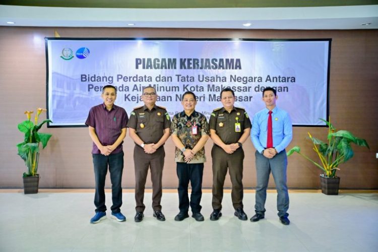 Penandatanganan Memorandum of Understanding (MoU) itu berlangsung di Aula Tirta Dharma, Kantor PDAM Makassar, Jalan Ratulangi, Selasa (26/8/2025).