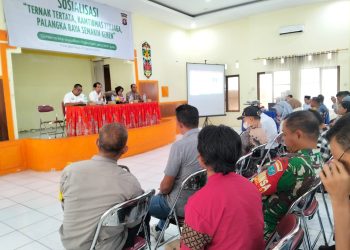 Anggota Kodim 1016/Plk menghadiri kegiatan tersebut bertempat di Aula Kecamatan Pahandut, kota Palangka Raya, kamis (28/08/2025).