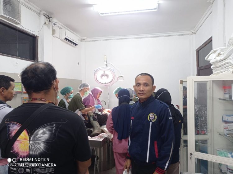 Polsek Rakumpit bersama Tim Inafis Polresta Palangka Raya telah melakukan serangkaian langkah penyelidikan.