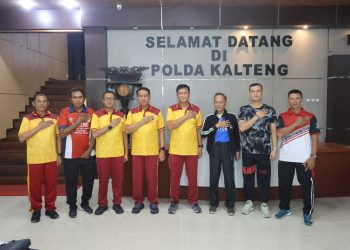 Kapolda Kalimantan Tengah (Kalteng) Irjen Pol Iwan Kurniawan menggelar kegiatan Coffee Morning bersama pengurus Persatuan Bola Voli Seluruh Indonesia (PBVSI) Provinsi Kalimantan Tengah, Jumat pagi (1/8/2025), bertempat di Lobi Mapolda Kalteng.