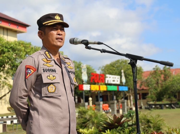 Kepala Biro Operasi (Karoops) Polda Kalteng, Kombes Pol Dr. Sugeng Riyadi