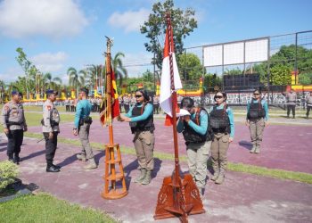 Komandan Satuan Brimob Polda Kalimantan Tengah, Kombes Pol Irwan Jaya, S.I.K., memimpin langsung upacara pemberangkatan tim srikandi Brimob Challenge yang digelar di lapangan apel Mako Satbrimob, Jl. Tjilik Riwut Km. 32, Kelurahan Banturung, Kecamatan Bukit Batu, Kota Palangka Raya, Senin (11/08/2025).