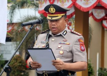 Upacara dipimpin langsung oleh Kapolresta, Kombes Pol. Dedy Supriadi, S.I.K., M.H. selaku Inspektur Upacara dan dihadiri oleh Wakapolresta, para Pejabat Utama (PJU), Kapolsek jajaran, Perwira beserta personel Bintara dan PNS Polri.