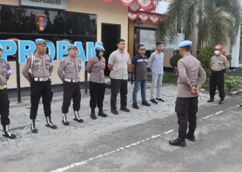 Apel tersebut dilaksanakan pada Mapolresta Palangka Raya, Jalan Tjilik Riwut Km. 3,5, Kota Palangka Raya, Kalimantan Tengah, yang dihadiri oleh seluruh personel Sipropam, Rabu (27/8/2025) mulai pukul 06.30 WIB.
