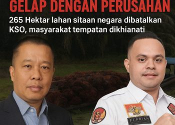 Kisruh pengelolaan 265 hektar lahan perkebunan kelapa sawit milik PT Bumi Palma Lestari Persada di Desa Benteng Barat, Kecamatan Sungai Batang, Kabupaten Indragiri Hilir (Inhil)