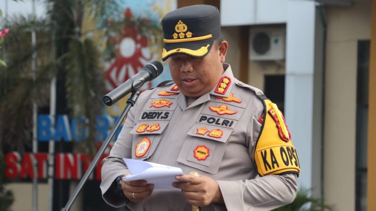 Kapolresta Palangka Raya, Polda Kalteng, Kombes Pol. Dedy Supriadi, S.I.K., M.H.