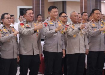 Kapolda Kalimantan Tengah Irjen Pol Iwan Kurniawan, membuka secara langsung kegiatan Praktek Kerja Dalam Negeri (PKDN) peserta didik (Serdik) Sekolah Pimpinan Tinggi (Sespimti) Polri Dikreg ke-34 di Polda Kalteng, Senin (8/9/2025).