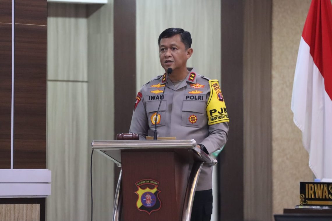 Kapolda Kalteng Irjen Pol Iwan Kurniawan, S.IK., M.Si.