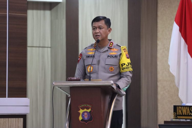 Kapolda Kalteng Irjen Pol Iwan Kurniawan, S.IK., M.Si.