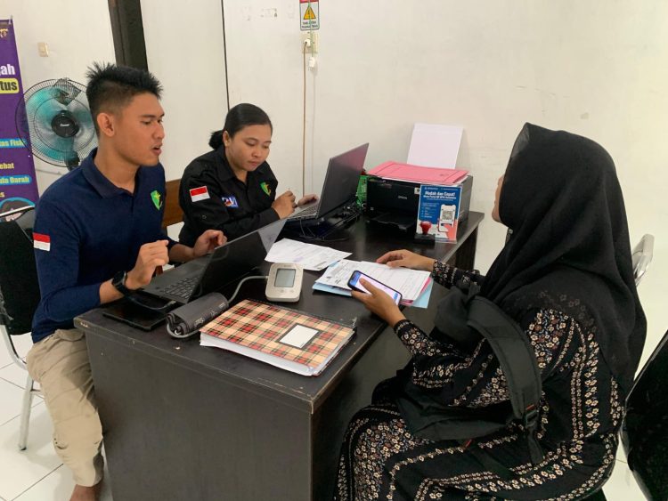 Seksi Kedokteran dan Kesehatan (Sidokkes) Polresta Palangka Raya kembali melaksanakan pelayanan kesehatan rutin di Klinik Polresta, Selasa (9/9/2025).