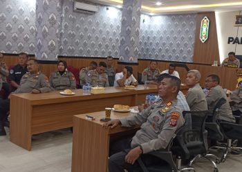 Vicon diikuti melalui Aula Rupatama Mapolresta Palangka Raya, Jalan Tjilik Riwut Km. 3,5, Kota Palangka Raya, Kalimantan Tengah, yang dihadiri oleh Kapolresta, Kombes Pol. Dedy Supriadi, S.I.K., M.H. bersama Wakapolresta dan para Pejabat Utama, Rabu (10/9/2025) pagi.