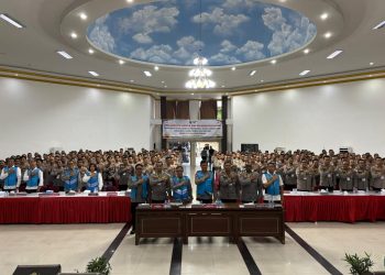 Kegiatan ini digelar secara serentak dan terpusat di Mabes Polri dipimpin langsung oleh Asisten Kapolri Bidang Sumber Daya Manusia (As SDM) Irjen Pol Anwar, S.IK., M.Si.