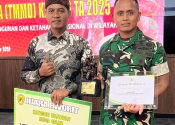 Komandan Kodim (Dandim) 1017/Lamandau, Letkol Arm Ady Kurniawan, M.Han, menghadiri Rapat Koordinasi Teknis (Rakornis) TNI Manunggal Membangun Desa (TMMD) ke-126 yang berlangsung di Aula A.H. Nasution Lantai 2, Markas Besar Angkatan Darat (Mabesad), Jakarta Pusat, Rabu(17/09/25).