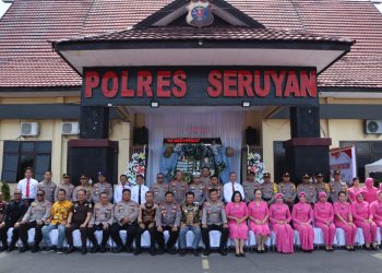 Kapolda Kalimantan Tengah, Irjen Pol Iwan Kurniawan, S.I.K., M.Si. berkesempatan mengunjungi Mapolres Seruyan, Jumat (19/9/2025).