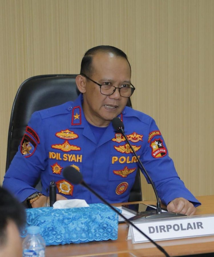 Direktur Polisi Perairan Korpolairud Baharkam Polri, Brigjen Pol Idil Tabransyah, SH., M.M.,
