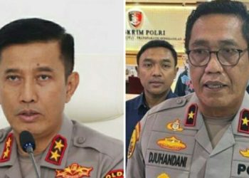 Irjen Pol Rusdi Hartono resmi dimutasi dari jabatannya sebagai Kapolda Sulawesi Selatan. Posisinya digantikan Brigjen Pol Djuhandhani Rahardjo Puro