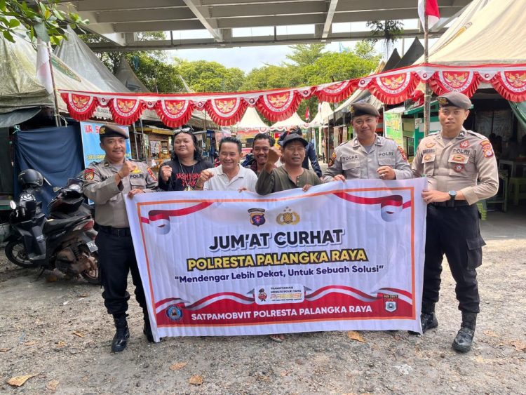 Adapun lokasinya di kawasan wisata kuliner bawah Jembatan Kahayan, Taman Pasuk Kameloh, Jalan S. Parman, Kelurahan Langkai, Kecamatan Pahandut, Kota Palangka Raya, Jumat (26/9/2025).