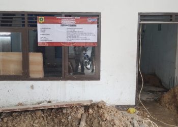 Renovasi Kantor Desa Citeureup Dana Bantuan Keuangan Infrastruktur Desa Tahun 2025. (Foto. Dok: RH/Mitrapolri.com)