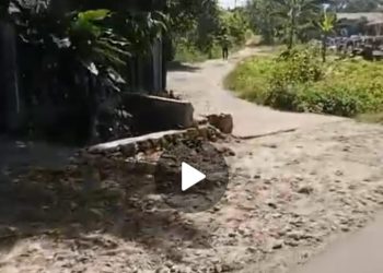Lokasi Peredaran narkoba di Jalan Rakutta Sembiring, Simpang Pulo Gumba, Pematang Siantar.