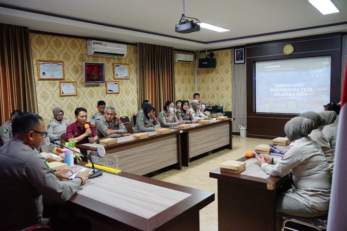 , Rumah Sakit (Rumkit) Bhayangkara Palangka Raya Polda Kalteng meluncurkan website baru sebagai langkah strategis dalam mendukung transformasi digital pelayanan kesehatan.