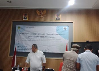 Pelaksanaan Musyawarah Perencanaan Pembangunan Desa Tahun 2025 Dalam Rangka Penetapan Rencana Kerja Pemerintahan Desa (RKP) Desa Tahun Anggaran 2026 Serta Usulan Lintas Sektoral Tahun Anggaran 2027 diadakan di Aula Desa Gunungsari dan dihadiri segenap komponen Aparatur Desa serta masyarakat.