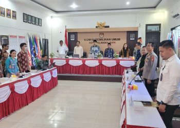 Polresta Palangka Raya melalui Kabagops yang diwakili oleh Kasubbag Binops, Iptu Slamet, menghadiri rapat pleno terbuka rekapitulasi dan penetapan daftar pemilih berkelanjutan hasil pemutakhiran data pemilih triwulan III tahun 2025, Kamis (2/10/2025).