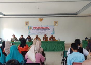 MUSRENBANG ( Musyawarah Rencana Pembangunan Desa ),Tahun Anggaran 2026 Desa Leuwikaret Kecamatan Klapanunggal Kabupaten Bogor. (Foto. Dok: RH/Mitrapolri.com)