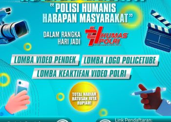 Divisi Humas Polri menggelar Lomba Kreatif bertema 'Polisi Humanis Harapan Masyarakat'.