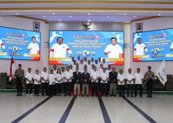 Ketua umum pengurus pusat Komjen Pol (purn). Drs. Imam Sudjarwo, M.Si, secara resmi melantik Ketua terpilih pengurus PBVSI Provinsi Kalimantan Tengah (Kalteng), Irjen Pol Iwan Kurniawan, S.IK., M.Si. selaku Kapolda beserta pengurus PBVSI Provinsi Kalteng. Senin (6/10/2025).