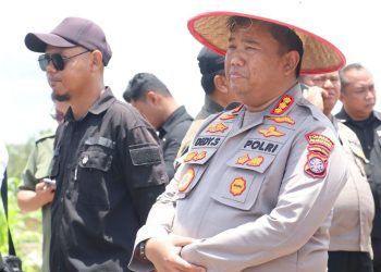 Polresta Palangka Raya mengikuti kegiatan penanaman jagung serentak Kuartal IV yang digelar secara daring (online) dalam rangka mendukung program Swasembada Pangan Nasional Tahun 2025, Rabu (8/10/2025).