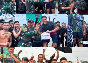 Bertempat di wilayah Sugapa, di kaki Gunung Wabu, Dansatgas Yonif 631/Atg secara resmi menutup turnamen bola voli yang melibatkan partisipasi aktif dari warga Sugapa yang menyaksikan langsung lomba voli yang berlangsung sangat meriah. Rabu 8/10/2025.