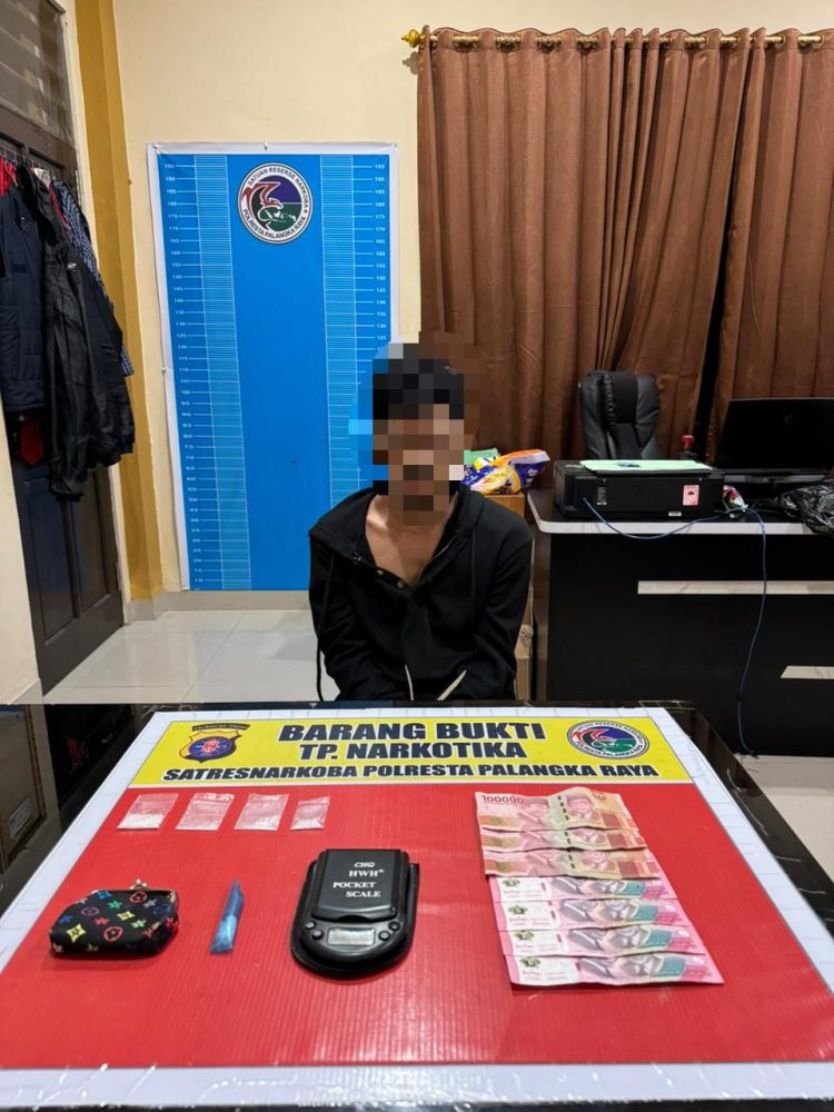 Satuan Reserse Narkoba (Satresnarkoba) Polresta Palangka Raya kembali berhasil mengungkap kasus peredaran gelap narkotika jenis sabu di wilayah hukumnya.