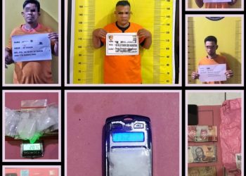 Dalam kurun waktu dua hari, 7–8 Oktober 2025, petugas berhasil mengungkap empat kasus tindak pidana narkotika dengan mengamankan empat orang tersangka serta barang bukti sabu-sabu dengan total lebih dari 56 gram bruto.