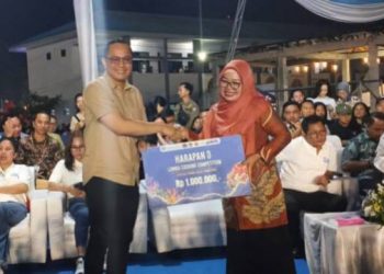 Festival Pesona Selat Lembeh (FPSL) 2025 di Mako Satrol Kodaeral VIII Bitung berlangsung meriah dan penuh kehangatan.