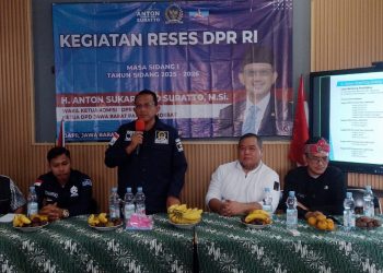Kegiatan Reses  DPR RI dimanfaatkan Anton Sukartono Suratto,M.SI turun kelapangan untuk menyerap aspirasi konstituennya.