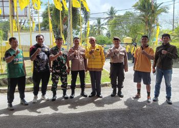 Bakti Sosial Pemeriksaan Kesehatan Gratis, dan Donor Darah dalam rangka memperingati Hari Ulang Tahun Ke-61 Partai Golkar, yang digelar di halaman Kantor DPD Partai Golkar Provinsi Kalimantan Tengah, Jalan Imam Bonjol, Sabtu (18/10/2025).