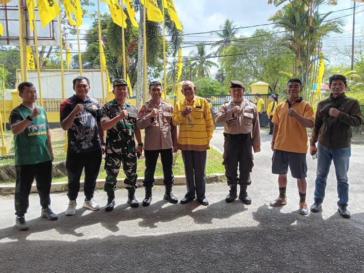 Bakti Sosial Pemeriksaan Kesehatan Gratis, dan Donor Darah dalam rangka memperingati Hari Ulang Tahun Ke-61 Partai Golkar, yang digelar di halaman Kantor DPD Partai Golkar Provinsi Kalimantan Tengah, Jalan Imam Bonjol, Sabtu (18/10/2025).