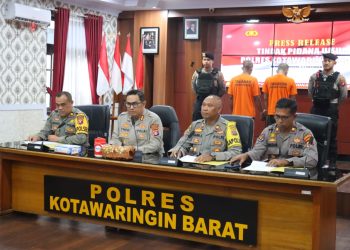 Kapolres Kobar AKBP Theodorus Priyo Santosa, S.I.K., dalam press releasenya pada Kamis (23/10/2025) sore yang menjelaskan bahwa berdasarkan keterangan kedua pelaku telah melakukan pencurian di berbagai tempat yakni diantaranya di Kec. Pangkalan Banteng, Kec. Pangkalan Lada dan Kec. Arut Selatan, Kab. Kobar, Prop. Kalteng.