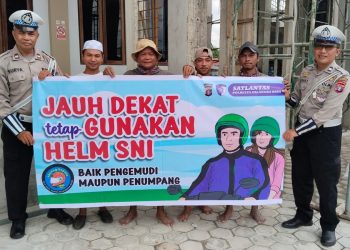 Satuan Lalu Lintas (Satlantas) Polresta Palangka Raya menggelar kegiatan “Polantas Menyapa” yang dikemas dalam bentuk edukasi dan sosialisasi keselamatan berlalu lintas, Kamis (23/10/2025).